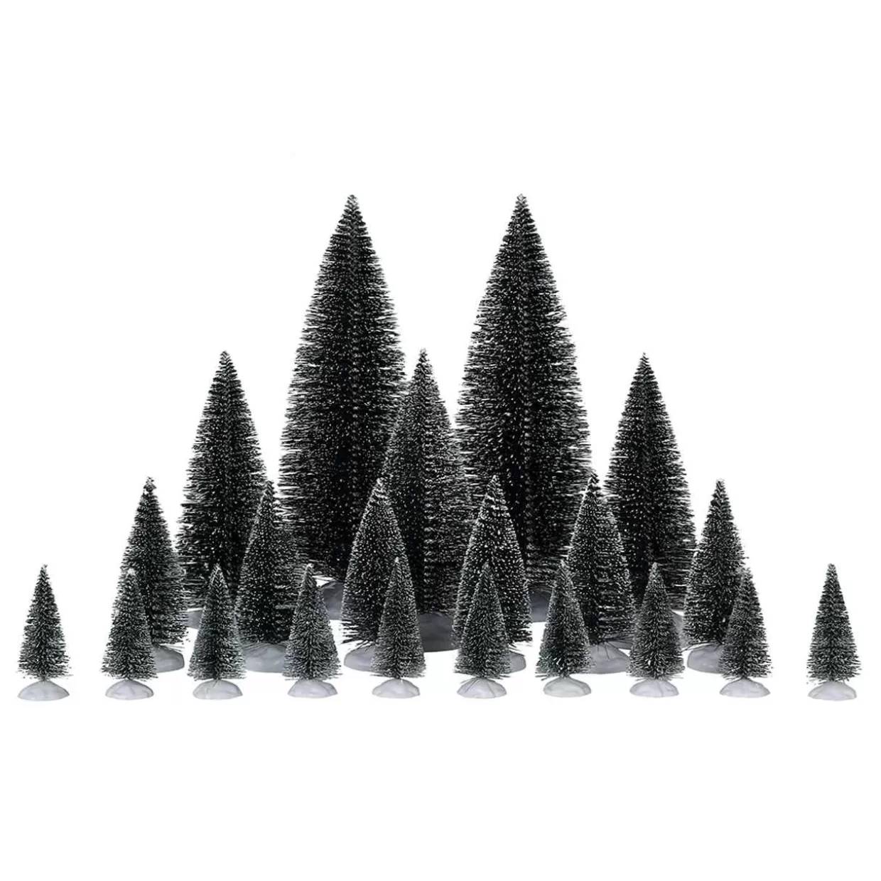 General Products Accessories-Lemax 04768 Assorted Pine Trees, Set Of 21