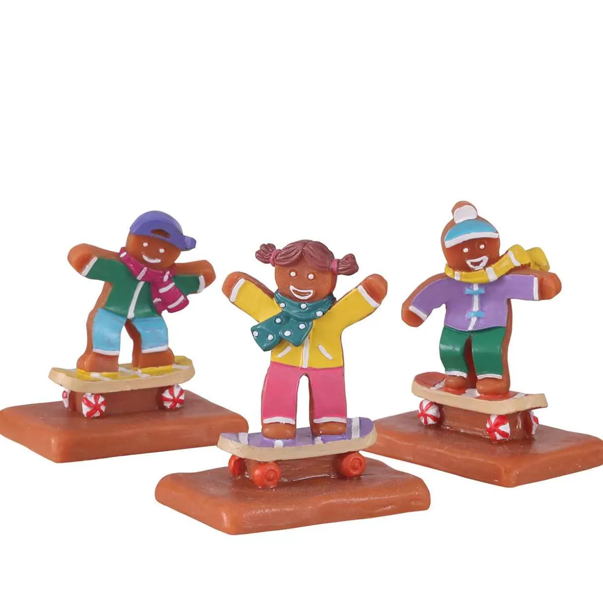 * Figurines-Lemax 12056 Cookie Boarding, Set Of 3