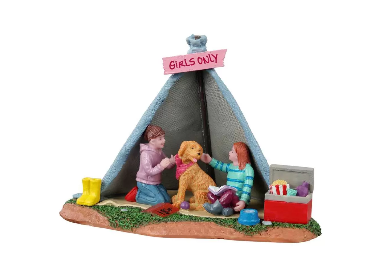 Caddington Table Pieces-Lemax 13555 Girls Backyard Camping