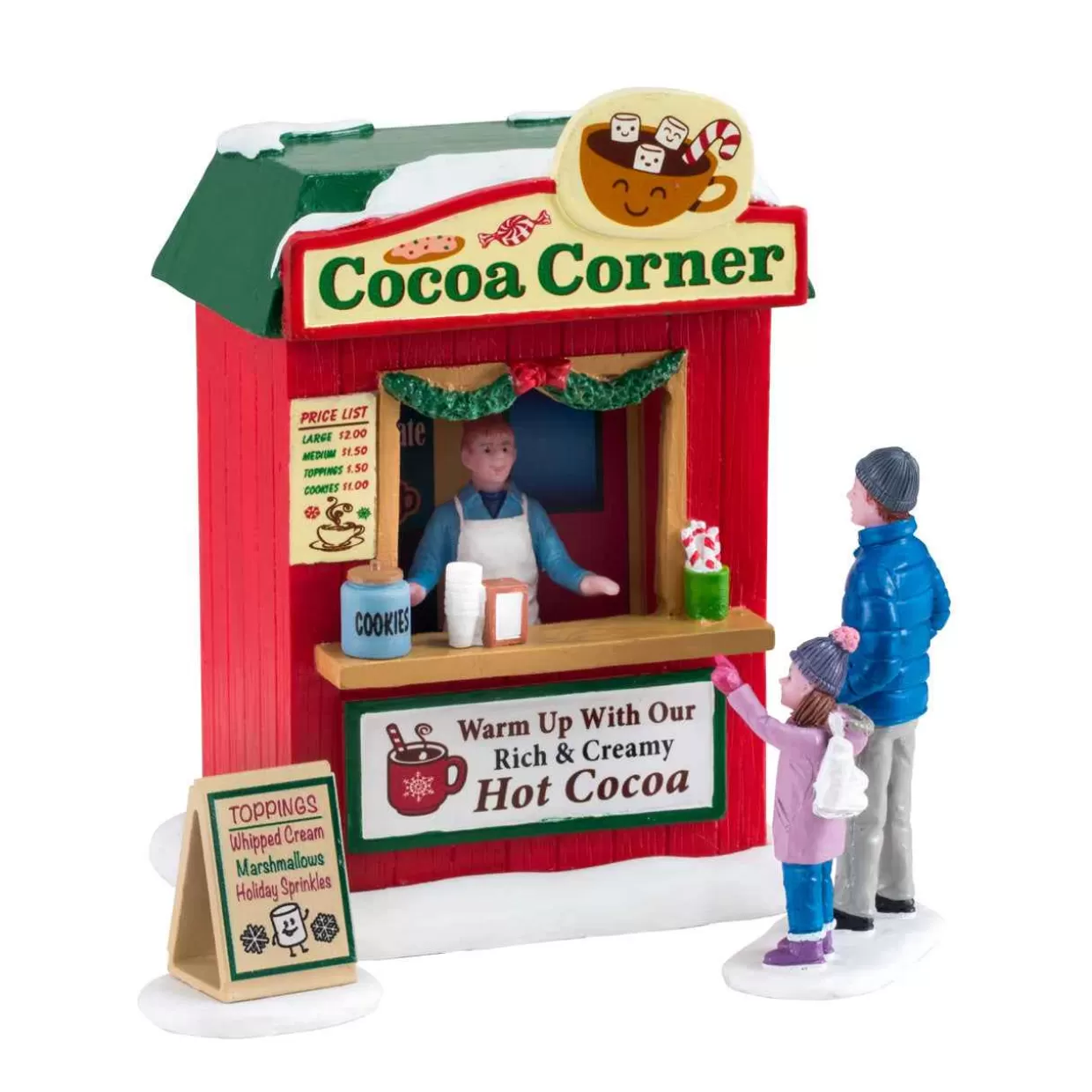 * Table Pieces-Lemax 13571 Cocoa Corner, Set Of 3