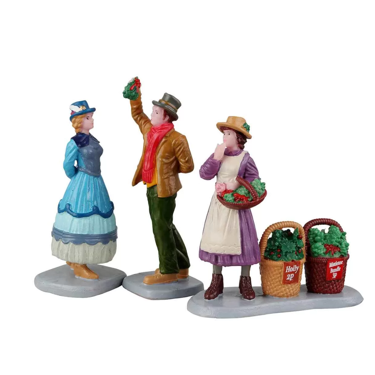 Caddington Figurines-Lemax 22116 Under The Mistletoe