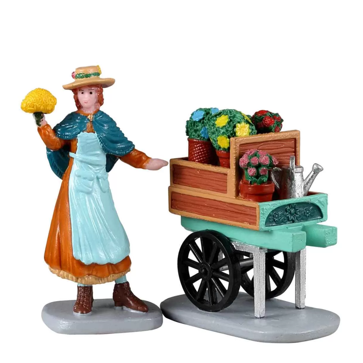 Caddington Figurines-Lemax 22117 Merry Garden Cart