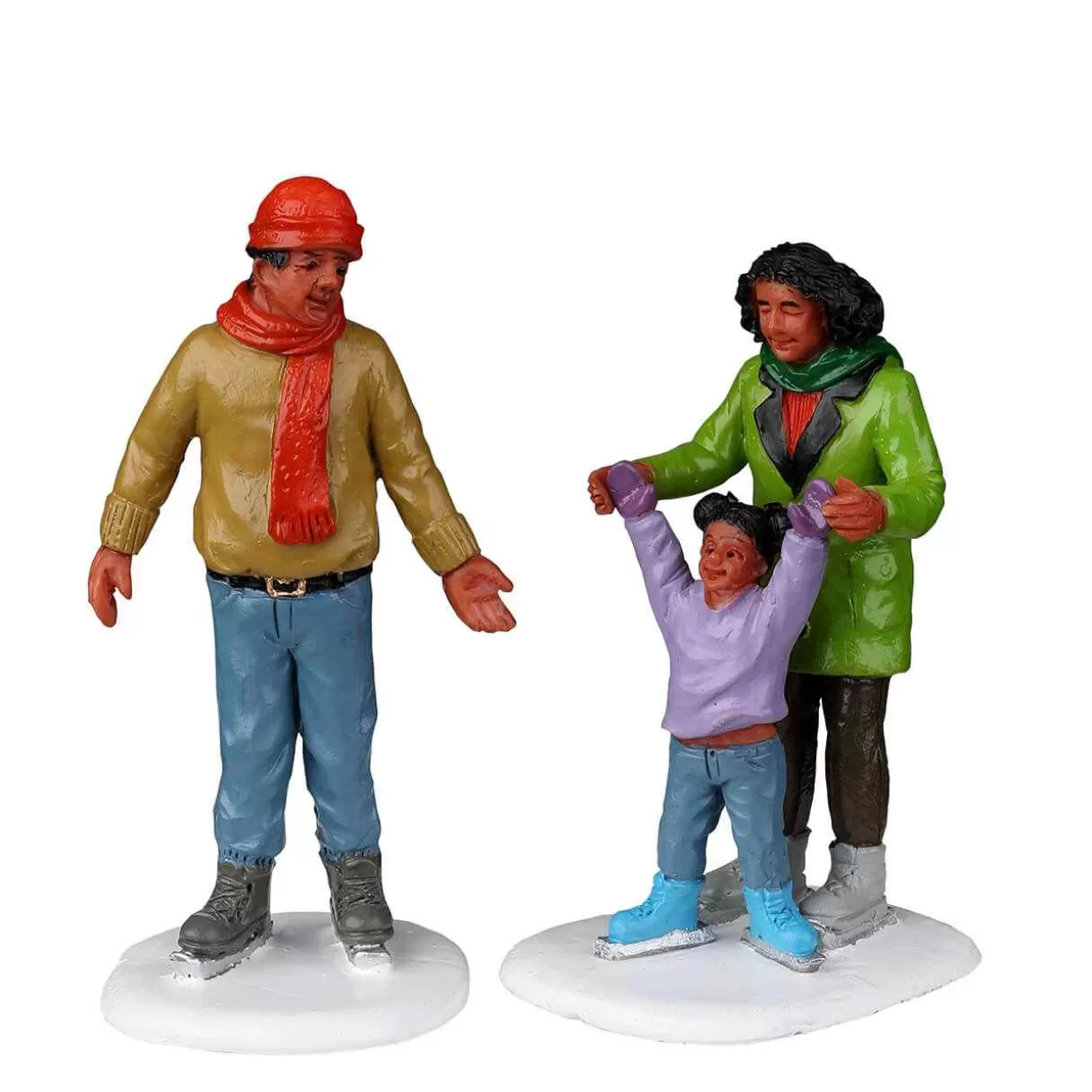 Vail Figurines-Lemax 22125 Family Ice Follies