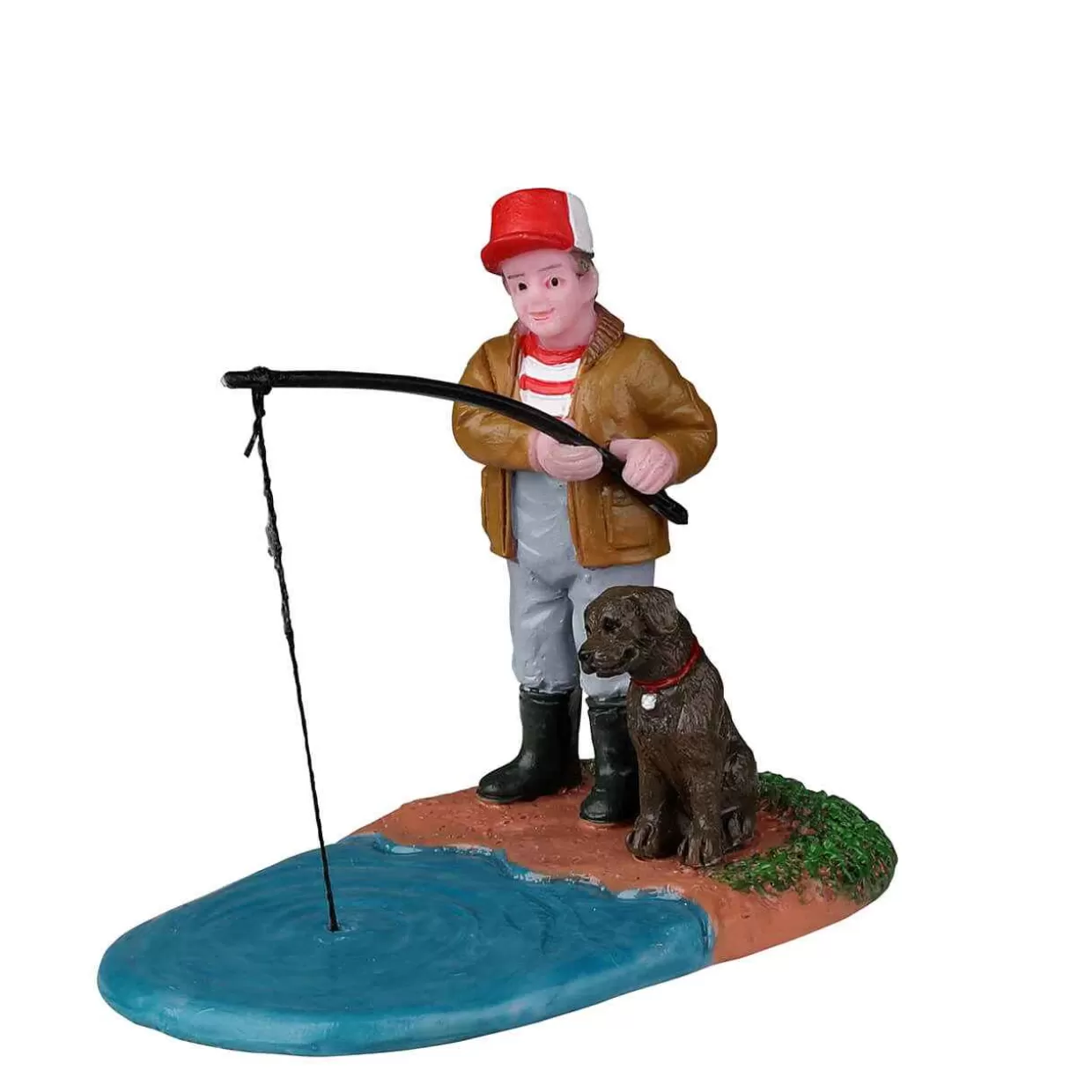 Vail Figurines-Lemax 22131 Gone Fishin'