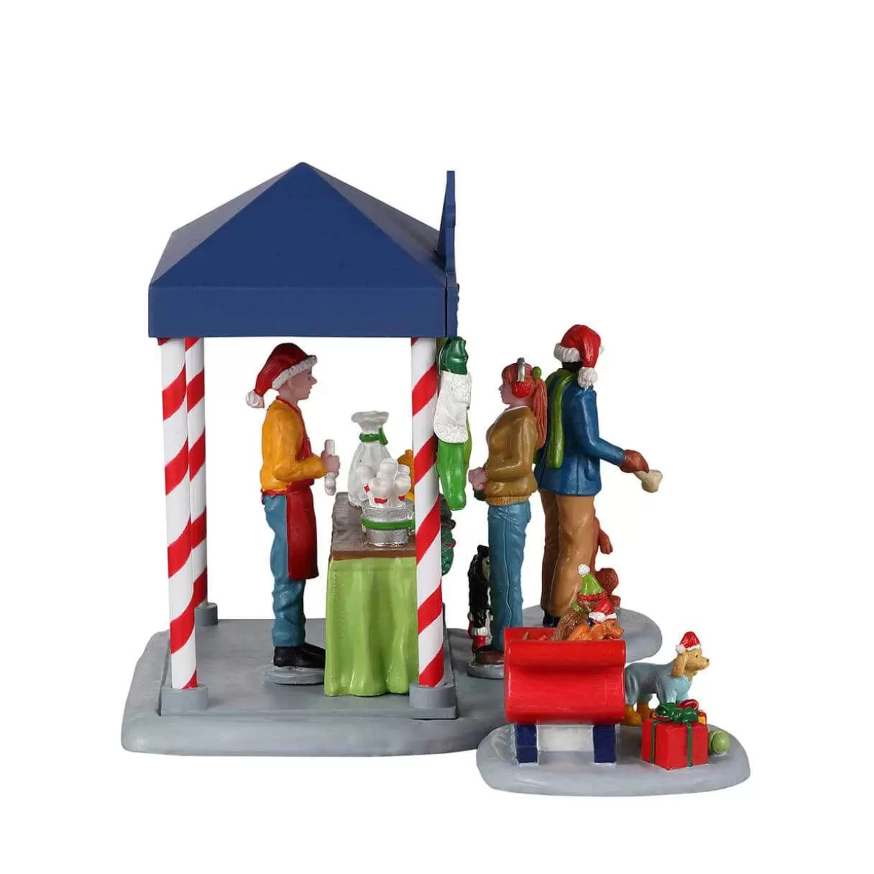 Caddington Table Pieces-Lemax 23606 Santa Claws & Paws