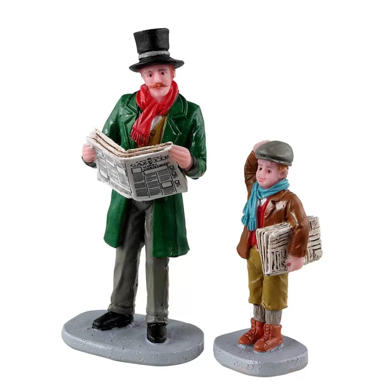 Caddington Figurines-Lemax 32203 Merry Newsboy