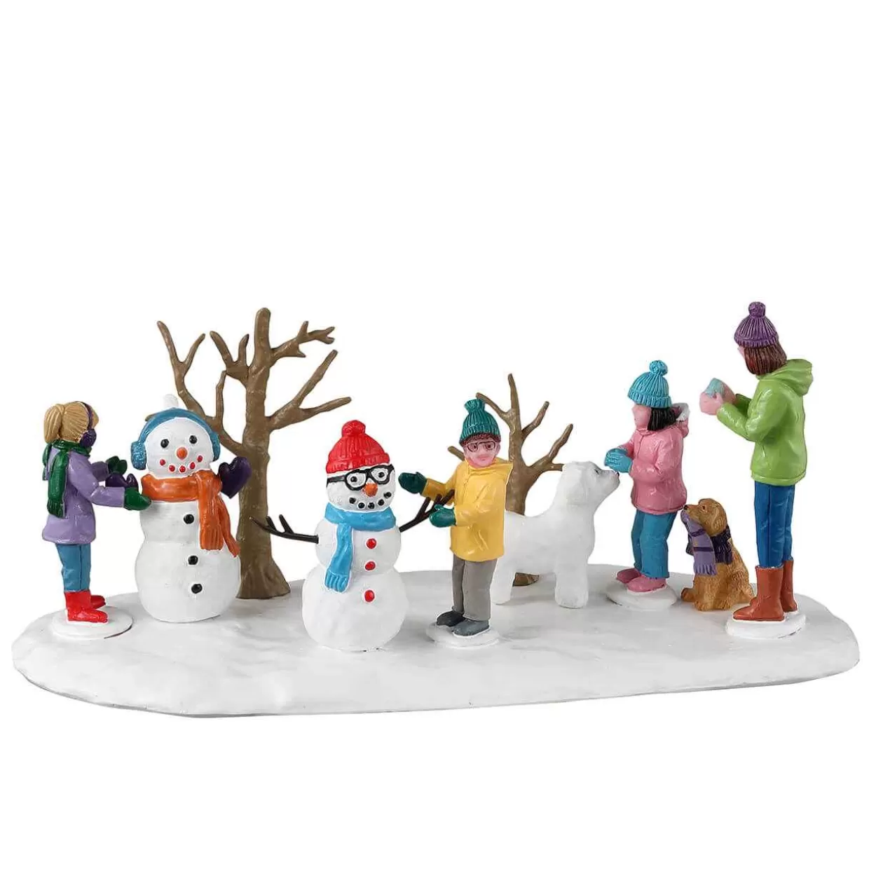 Vail Table Pieces-Lemax 33622 Snowmen Friends