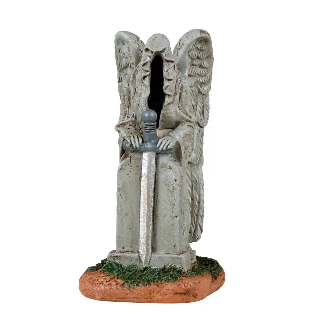 Spooky Town Accessories-Lemax 34078 Haunted Cemetery Statue