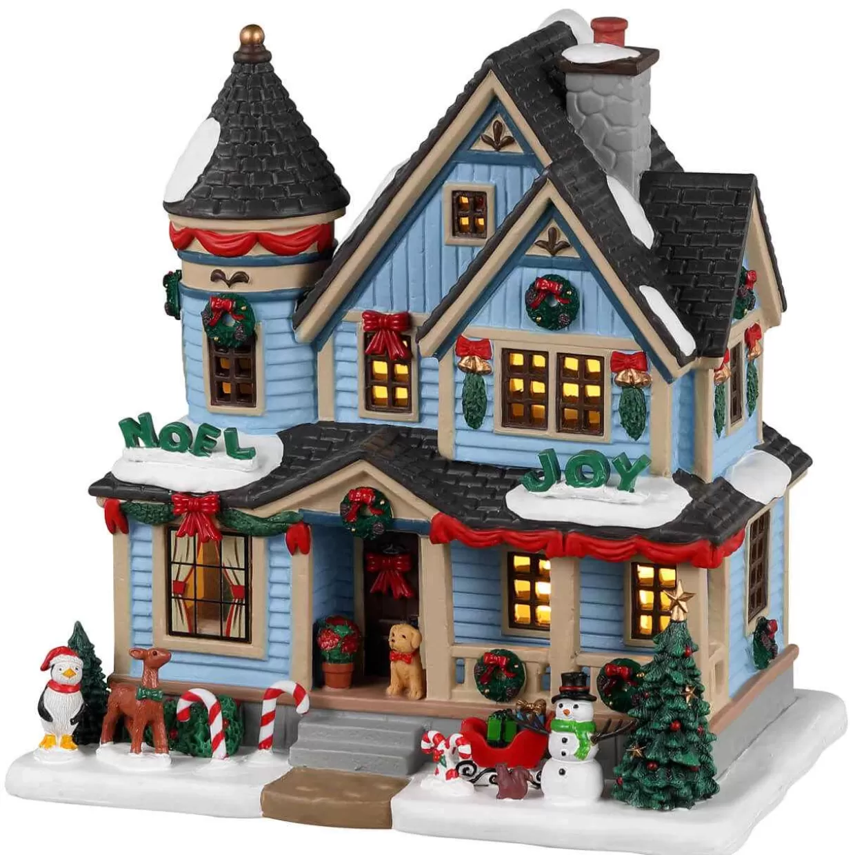 Caddington Lighted Buildings-Lemax 35035 Christmas Joy Residence