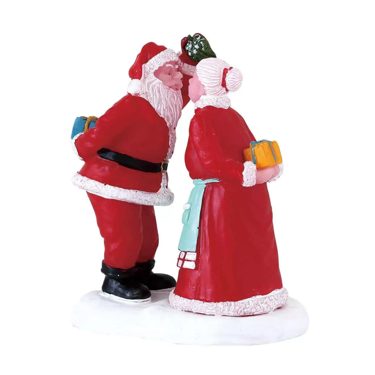 Santas Wonderland Figurines-Lemax 72550 Under The Mistletoe